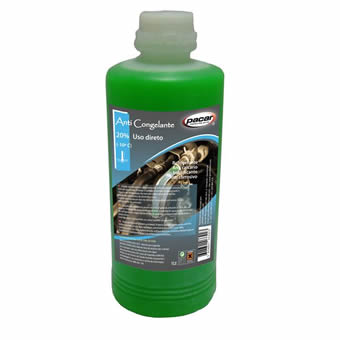 Anticongelante 20% -10ºC. Verde - 1L