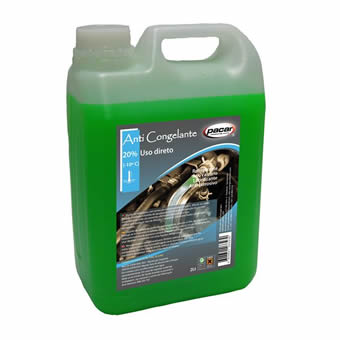 Anticongelante 20% -10ºC. Verde - 2L