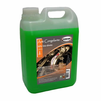 Anticongelante 30% -15ºC. Verde - 5L